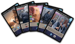 Alt text: Dune: Imperium – Uprising cards and resources.