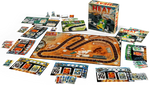 Board game set up for heat pedal to the metal