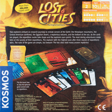 Lost Cities Card Game additional product image 3