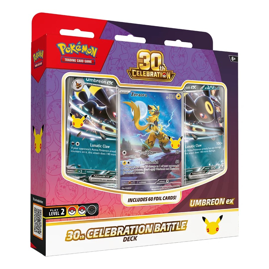 Pokémon TCG: 30th Celebration Battle Deck – Umbreon ex