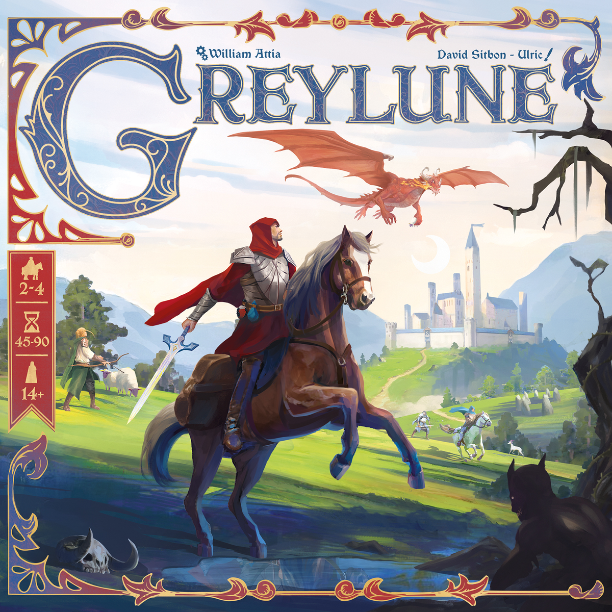 Greylune board game front cover