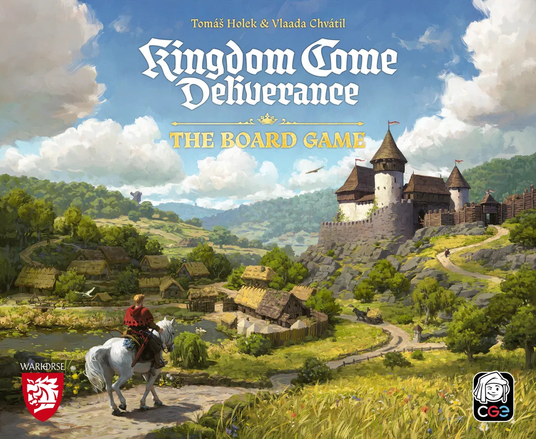 Kingdom Come Deliverance the board game front cover of the box