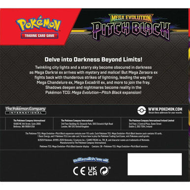 Pokemon TCG: Mega Evolution Pitch Black - Booster Display CDU (36) additional product image 2